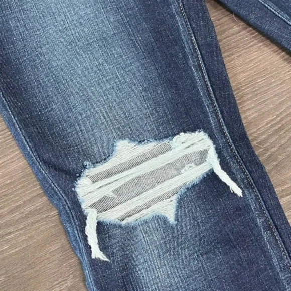 L'AGENCE| ABIGAIL FRENCH SLIM RIPPED SKINNY JEANS - Picture 3 of 10